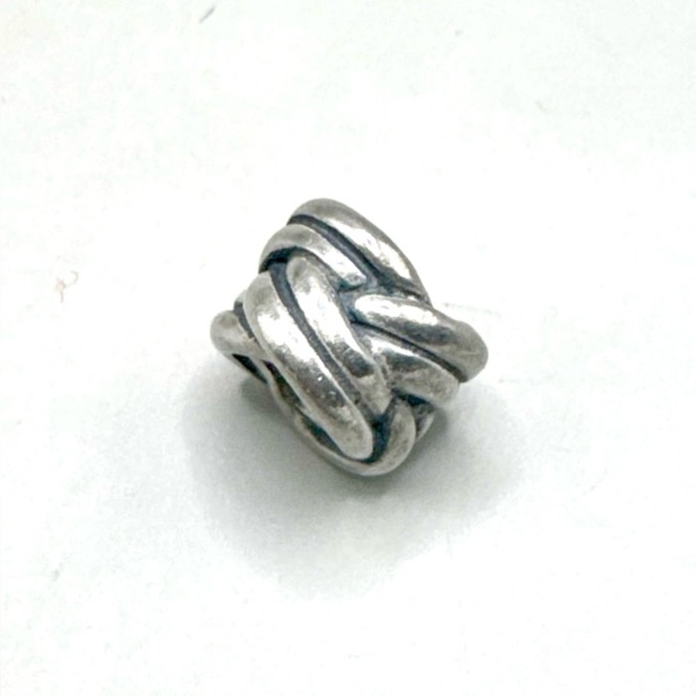 Pandora Sterling Silver Forgive Me Knot Charm 790484